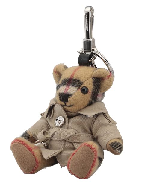 burberry bear keychain replica|burberry thomas bear charm.